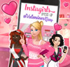 Instagirls de la Saint-Valentin