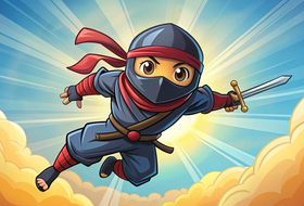 Flying ninja